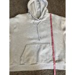 Victoria’s Secret PINK Oversized Fleece Hoodie – Light Gray – Size Large Photo 5