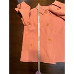 Talbots  Quarter Sleeve Blazer Pea Coat Jacket Women 10 Spring Transitional Art Photo 4