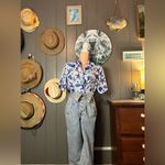 90’s Anna Kriste Beachy Shell Shirt XL White Photo 2
