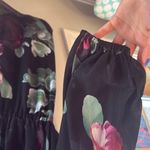 Ted Baker Black Romper with Red Floral Accents Photo 3