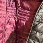 Black Quilted Puffer Jacket with Hood and Mid Photo 5