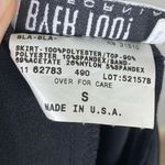 Vintage 90’s Byer Too! Black Velvet Sparkly Maxi Formal Party Dress Size S Photo 6