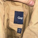 Gap  tan double breasted classic minimalist Parisian coat Photo 1