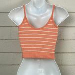 Urban Outfitters  Out from Under Orange Striped Tank size XS/S Photo 1