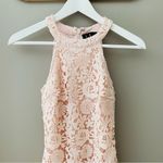 Lulus  Love Poem Lace Mini Dress Pink Sz Small Photo 1