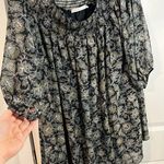 Susana Monaco  Off The Shoulder Dark Colored Floral All Over Print Design Dress Photo 5