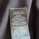 White House | Black Market WHBM striped black tunic blouse preppy nautical casual capsule modest mature M Photo 6