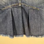 Arden B Vintage Y2K . Jean Denim Skirt Frayed Hem Size 2 Indie 2000s Photo 7