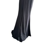Dress the Population Karla XS Black Evening Formal Gown Long Slit V-Neck Dress Photo 5