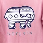 Ivory Ella  Pink Long Sleeve Shirt Sz S Photo 4