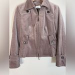 Akris Punto Suede Zip Jacket Coat size US 8 $2,790 Photo 8