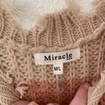 Miracle USA Distressed Color Block Sweater Photo 2