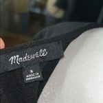 Madewell  Black A-line Mini Dress with Bell Sleeves Photo 7