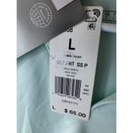 Adidas NWT  Golf Women's Polo Shirt UPF 50 in Light Blue Size L Photo 6