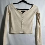Forever 21 Off the shoulder crop top (long Sleeve) Size : small Photo 0