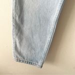 Levi's Sz 30 Womens Mom Jeans Light Wash Distressed 100% Cotton Photo 4