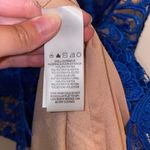 Dress the Population NWOT $198 Cobalt Anna Crochet Lace Sheath Dress S Photo 5