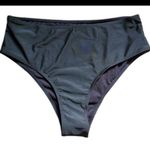 Shein Bikini Bottom Women 1XL Classic Black High Waisted Cheeky No TAGS Size undefined Photo 0