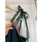 Lulus  Beloved Elegance Emerald Green Tie-Strap Mermaid Maxi Dress Wedding Sz XL Photo 5