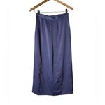 Urban Outfitters Lace Trim Satin Slip Skirt Midi Purple Size Small Photo 8