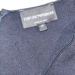 Emporio Armani
V-Neck Faux-Wrap Milano Jersey Dress Size 40 IT = 4 US. Navy Photo 4