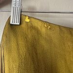 Zac Posen Chartreuse Embellished Pencil Skirt Size 0 Photo 6