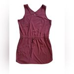 RBX Active Comeau Woman’s Stretch Woven Tank Dress with Pockets; size Large Pink Photo 2