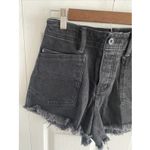 We The Free 25 Curvy Black High Rise Cut Off Denim Shorts Festival Photo 1