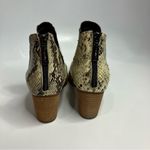 Blondo Blonde waterproof‎ snake skin print leather ankle boots size 9.5 Photo 4