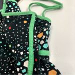 Cooperative Polka Dot Fit & Flare Mini Dress Cutouts Green Black Skater size 6 Photo 9