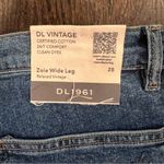 DL1961 Indigo Wide Leg Jeans NWT Zoie Style Size 28 Photo 8