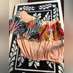 Free People Boho Annka Floral Botanical One Shoulder Flutter SleeveTank Photo 4