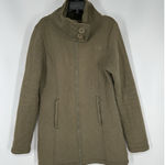 The North Face Caroluna Fleece Full Zip Up Jacket Sherpa Lined Green Womens Med Photo 0