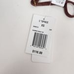 l*space L* Shimmer Ringo Bikini Top in Cafe Brown Size XS NWT Photo 5