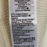 J.Crew NWT  Vintage Ribbed Ruffle Boatneck Top in Ivory BY423 Photo 4