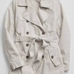 Gap | CLASSIC TRENCH COAT TWILL WEAVE IN SLICK ROCK DOUBLE BREASTED LARGE Photo 1