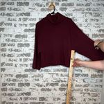 The North Face  | women purple cowl neck wide sleeve pullover Photo 8