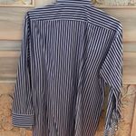 Hugo Boss Blue Striped Button Down Longsleeve Photo 1