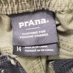 prAna Women's Organic Cotton Jogger Pants Green Size 14 Stretch Elastic Waist Photo 4