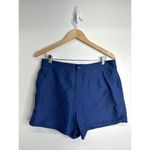 Croft & Barrow Shorts Womens Navy Blue High Waist Size 14 Photo 4