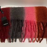 Torrid pink, maroon & gray scarf (92" L x 14" W) Photo 2