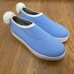 Opening Ceremony  Blue Bobby Sock Pom Pom Sneakers slip-on knit shoes EU 38 Photo 0