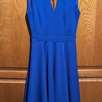XOXO Elegant Royal Blue cut out Sleeveless Beaded Dress size XS BNWT- never worn Photo 8