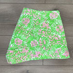 Lilly Pulitzer The Callahan Shorts Sunnyside Lions Cabana Pink Green Print Sz 0 Photo 1