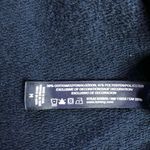 Tommy Hilfiger Women’s Navy Blue Logo Cropped Pullover Sweater Photo 5