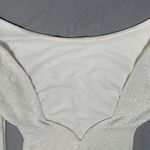 City Studios Shiny White Long Sleeve Dress Photo 2