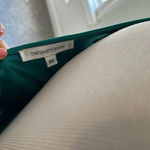 The Vanity Room  Knit Dress, Zipper Back Detail, Jade Green, Medium, EUC Photo 3