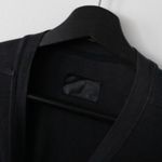 Jarbo Crewneck Long Sleeve Cotton Stretch Shirt Women's Size 40 Gray Photo 2