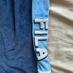 FILA  Blue Wide Leg Track Pants Photo 2