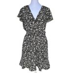 J.Crew - NWT Ruffle Floral Boho Short Sleeve Mini Dress Sz Xs Photo 4